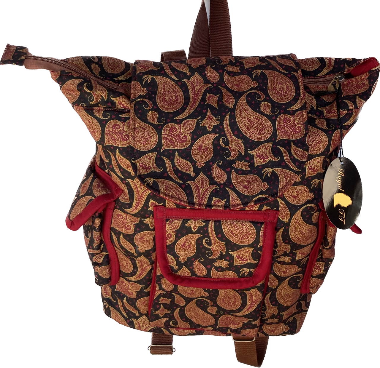 Mochila Moderna - Modelo P&acirc;mela com 3 bolsos externos