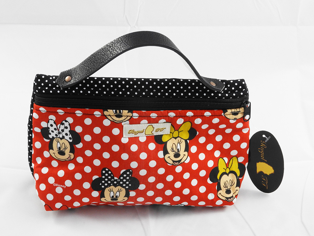 Necessaire Minnie Al&ccedil;a Preta